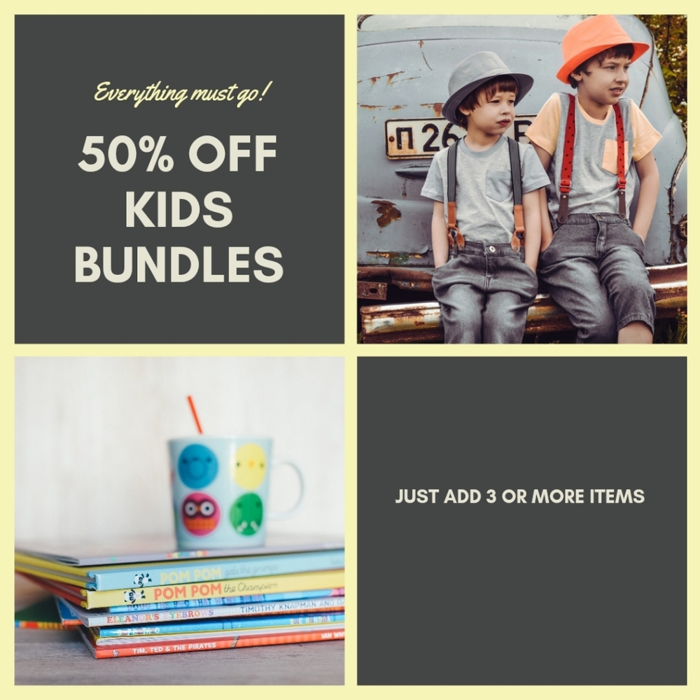 50% off Kids bundles❤